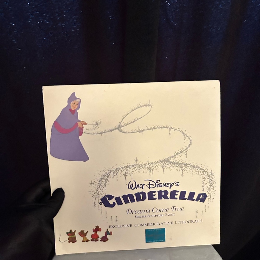 Disney Cinderella Dreams Come True Lithograph